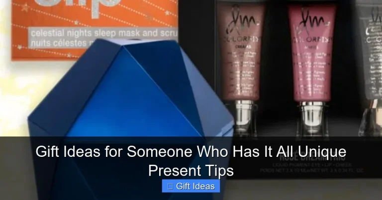 Gift Ideas for Someone Who Has It All Unique Present Tips