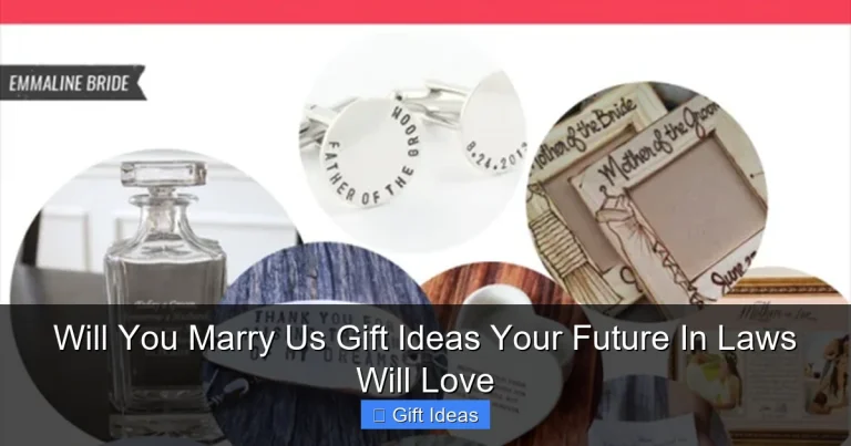 Will You Marry Us Gift Ideas Your Future In Laws Will Love