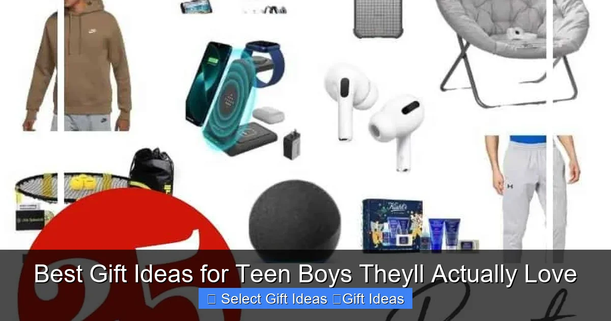 Best Gift Ideas for Teen Boys Theyll Actually Love