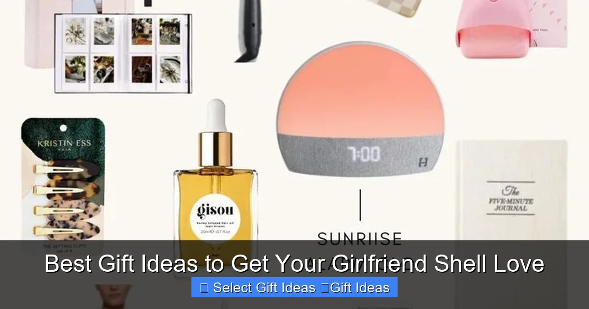 Best Gift Ideas to Get Your Girlfriend Shell Love