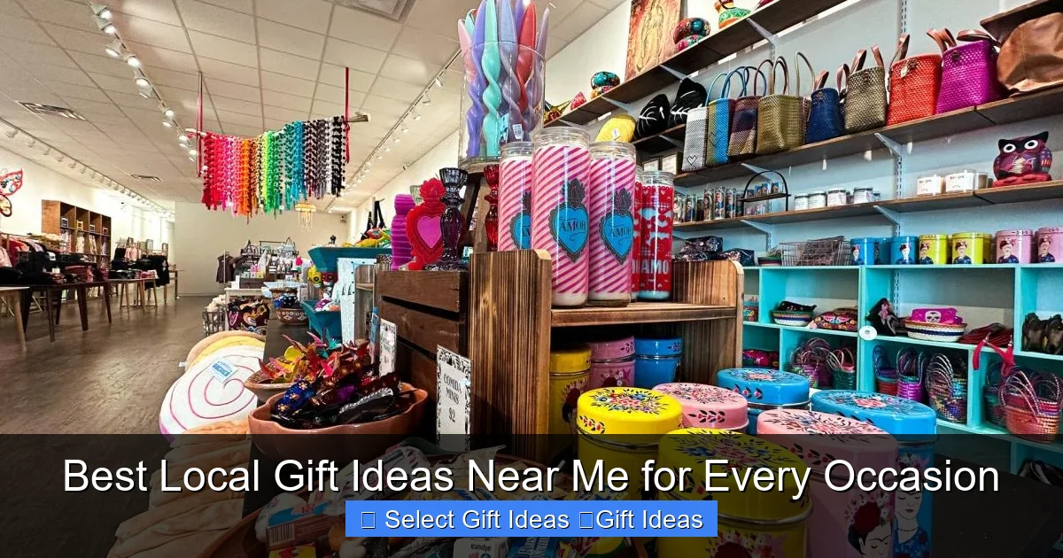Best Local Gift Ideas Near Me for Every Occasion