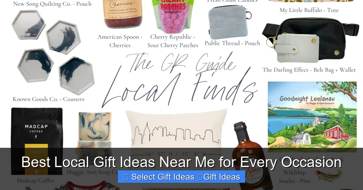 Best Local Gift Ideas Near Me for Every Occasion