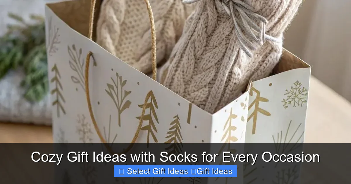 Cozy Gift Ideas with Socks for Every Occasion