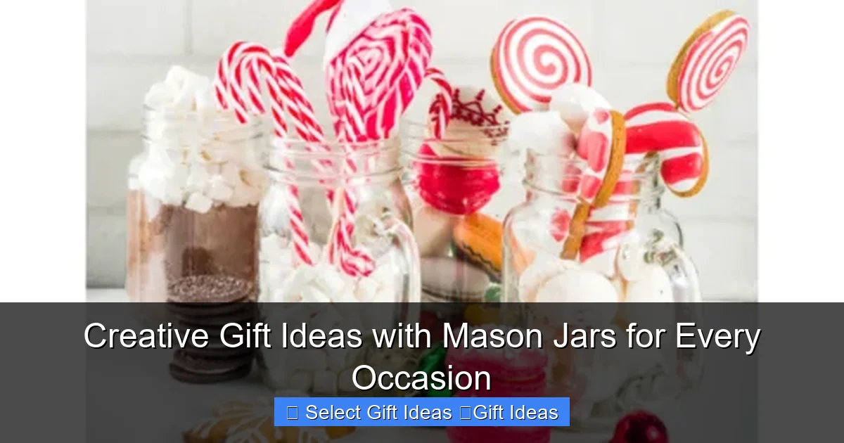 Creative Gift Ideas with Mason Jars for Every Occasion