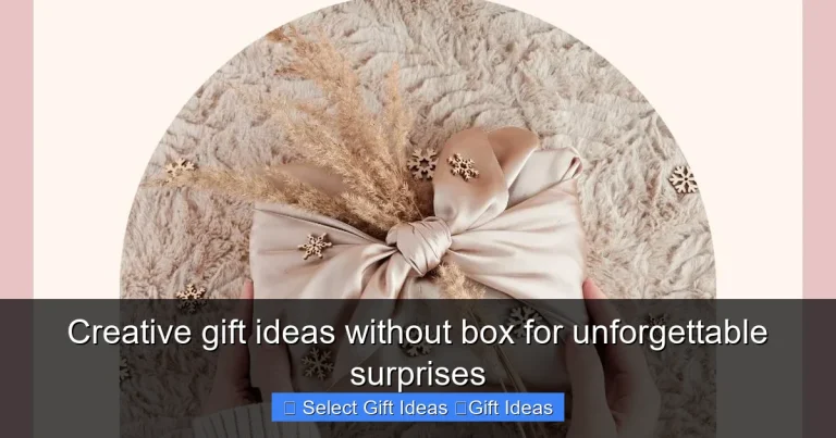 Creative gift ideas without box for unforgettable surprises