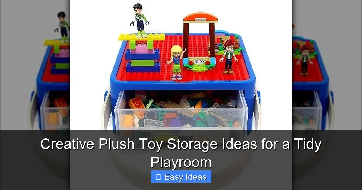 Creative Plush Toy Storage Ideas for a Tidy Playroom
