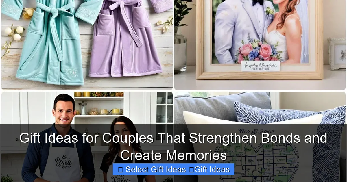 Gift Ideas for Couples That Strengthen Bonds and Create Memories