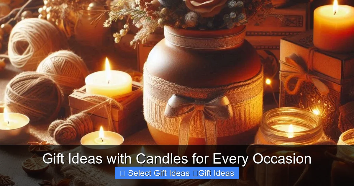 Gift Ideas with Candles for Every Occasion