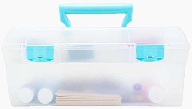 ArtBin 6937AG Essentials Lift-Out Tray Box, Portable Art & Craft Organ