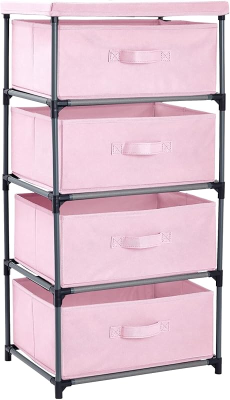 Juvale 4-Tier Dresser for Bedroom