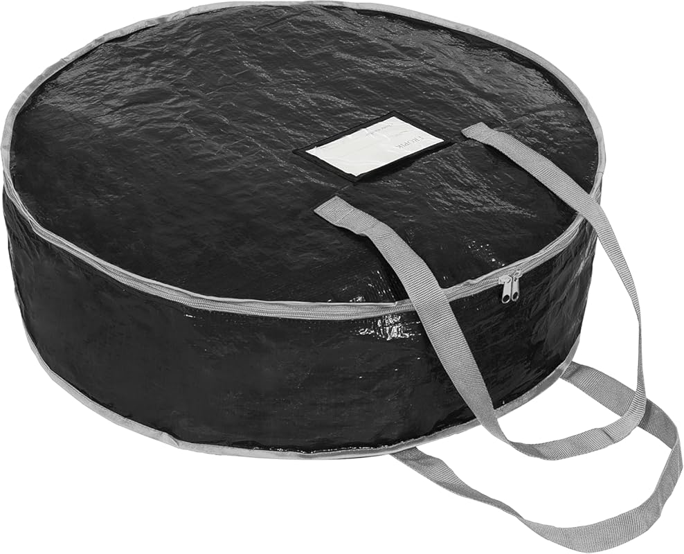 30 Inch Wreath Storage Bag – Tear-Resistant with Handles and Card Slot