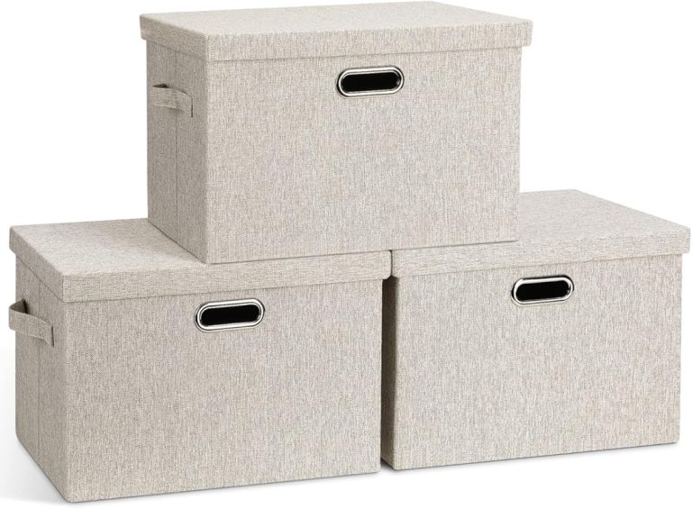7 Premium Linen Storage Boxes With Lids for a Tidy Home