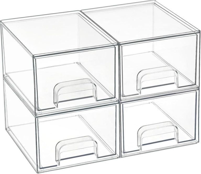 7 Best Slim Plastic Storage Drawers for Organized Spaces