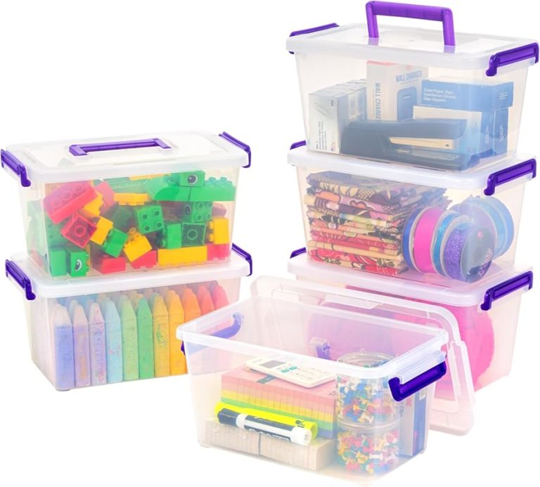 5 Best Plastic Storage Containers With Handles for Organized Living