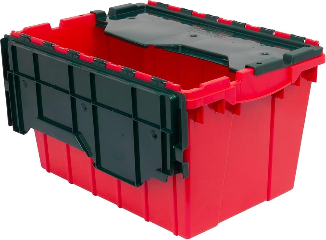 Akro-Mils KeepBox 12 Gallon Storage Container, Nesting and Stackable P