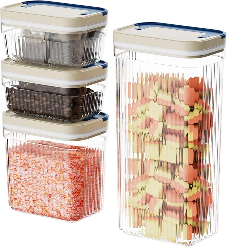 Airtight Flip Top Food Storage Containers with Leakproof Seal for Pant