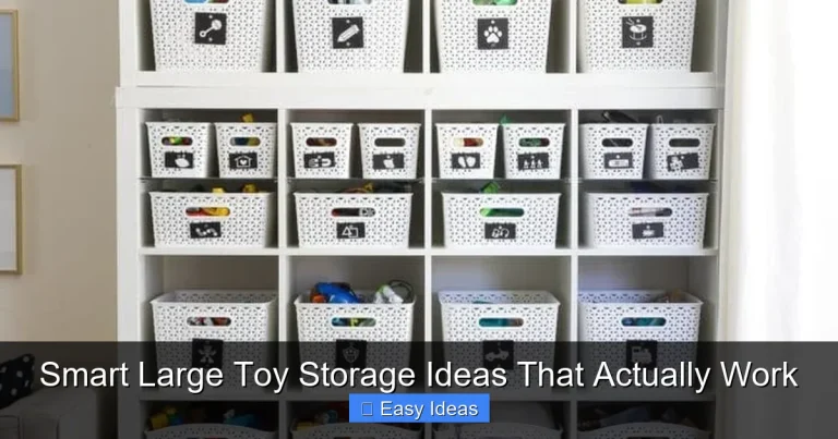 Smart Large Toy Storage Ideas That Actually Work