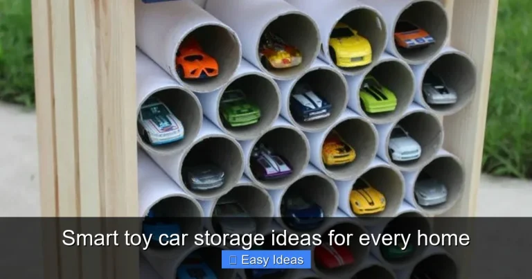 Smart toy car storage ideas for every home