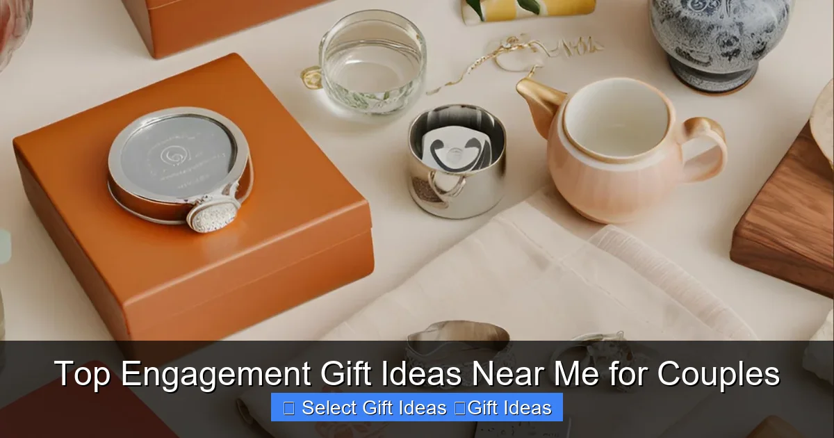 Top Engagement Gift Ideas Near Me for Couples