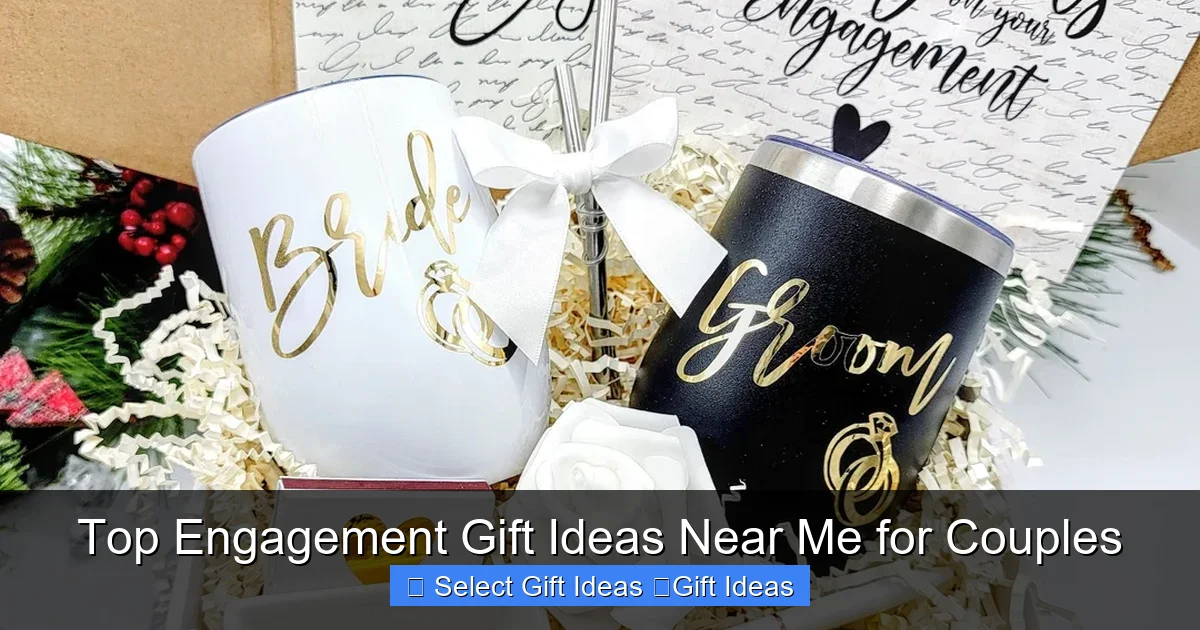 Top Engagement Gift Ideas Near Me for Couples
