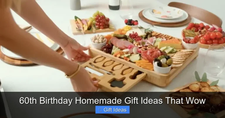 60th Birthday Homemade Gift Ideas That Wow