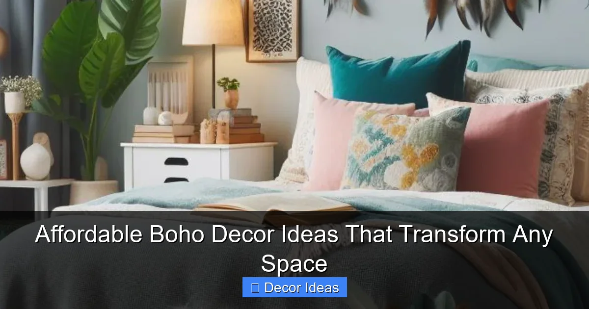 Affordable Boho Decor Ideas That Transform Any Space