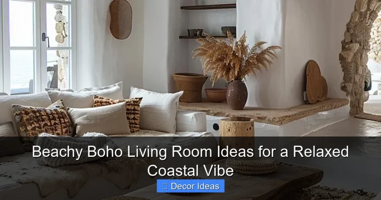 Beachy Boho Living Room Ideas for a Relaxed Coastal Vibe