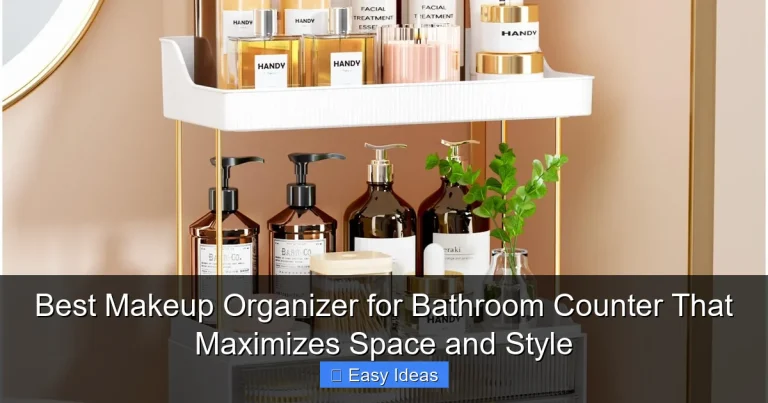 Best Makeup Organizer for Bathroom Counter That Maximizes Space and Style
