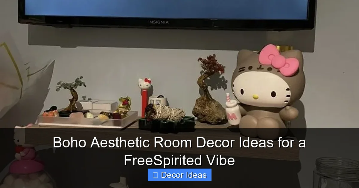Boho Aesthetic Room Decor Ideas for a FreeSpirited Vibe