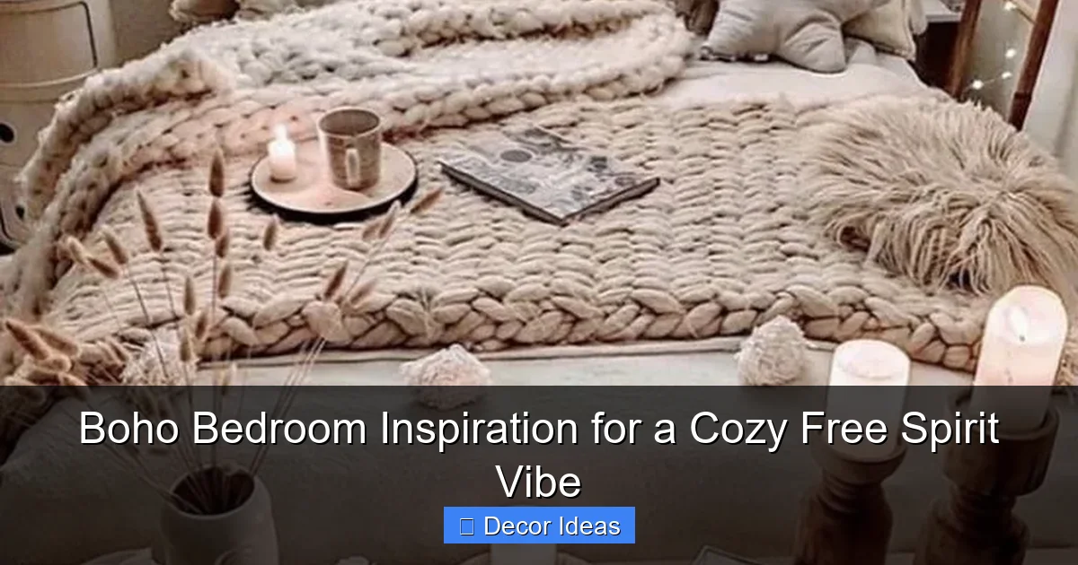 Boho Bedroom Inspiration for a Cozy Free Spirit Vibe