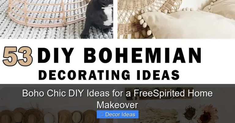 Boho Chic DIY Ideas for a FreeSpirited Home Makeover