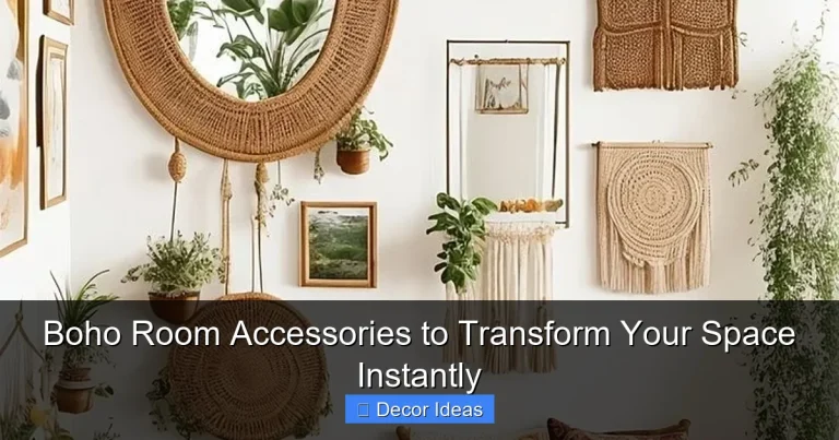Boho Room Accessories to Transform Your Space Instantly