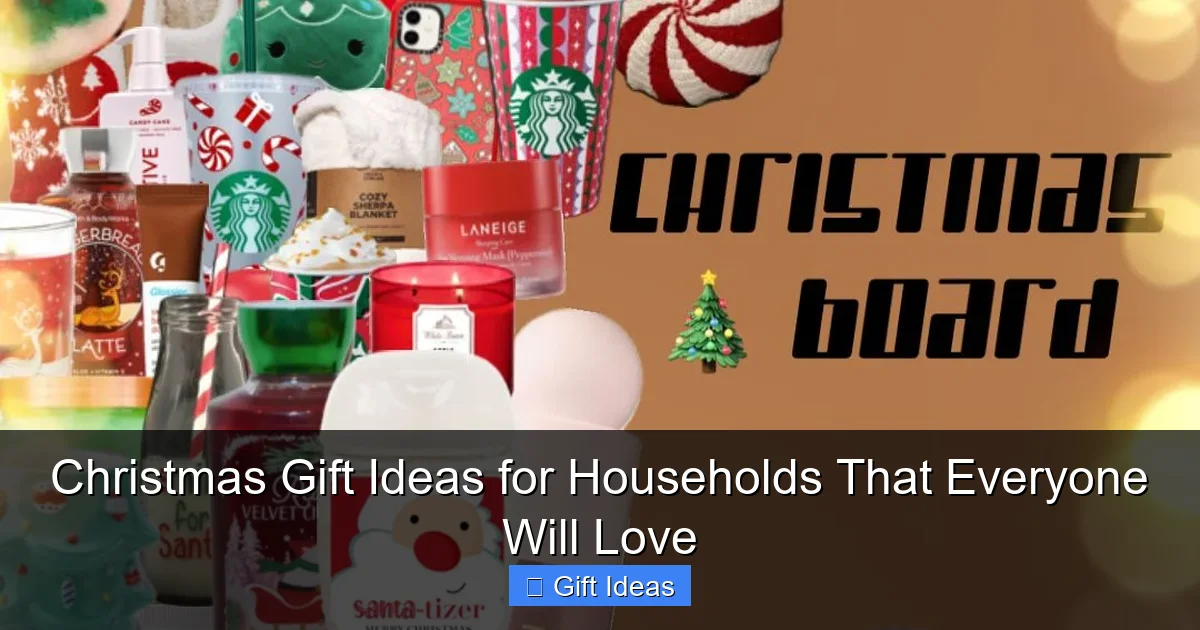 Christmas Gift Ideas for Households That Everyone Will Love