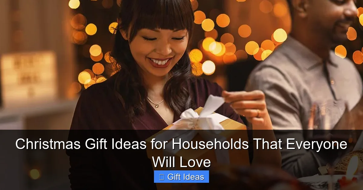 Christmas Gift Ideas for Households That Everyone Will Love