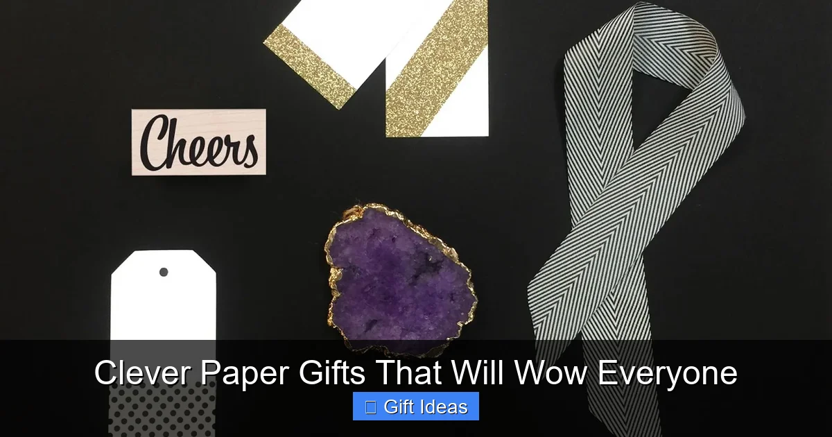 Clever Paper Gifts That Will Wow Everyone