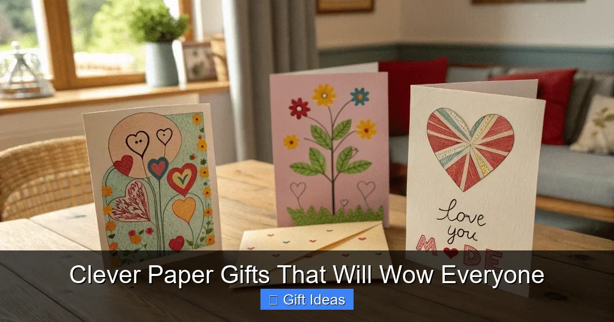 Clever Paper Gifts That Will Wow Everyone
