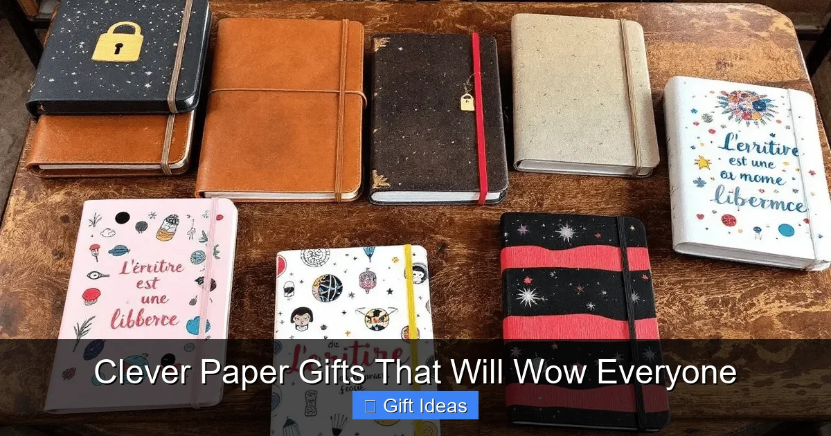 Clever Paper Gifts That Will Wow Everyone
