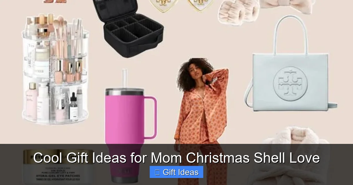 Cool Gift Ideas for Mom Christmas Shell Love