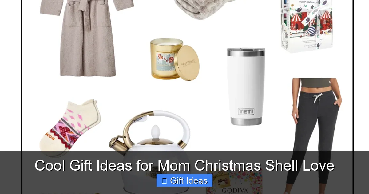 Cool Gift Ideas for Mom Christmas Shell Love
