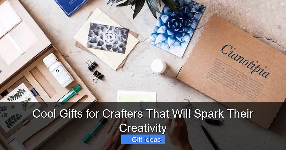 Cool Gifts for Crafters That Will Spark Their Creativity