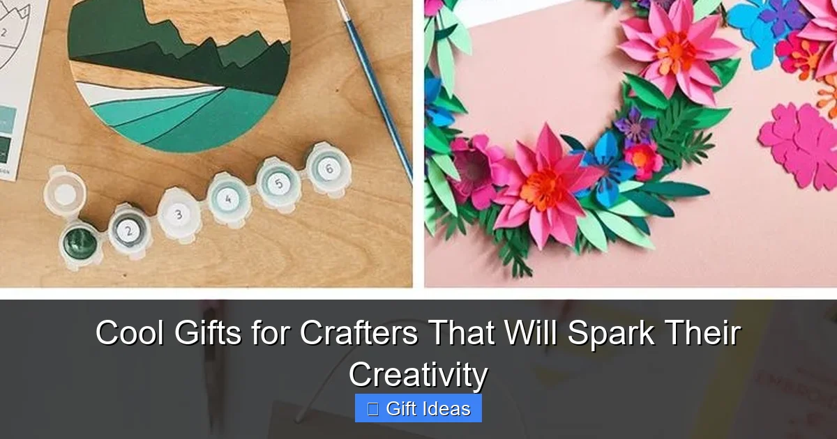 Cool Gifts for Crafters That Will Spark Their Creativity