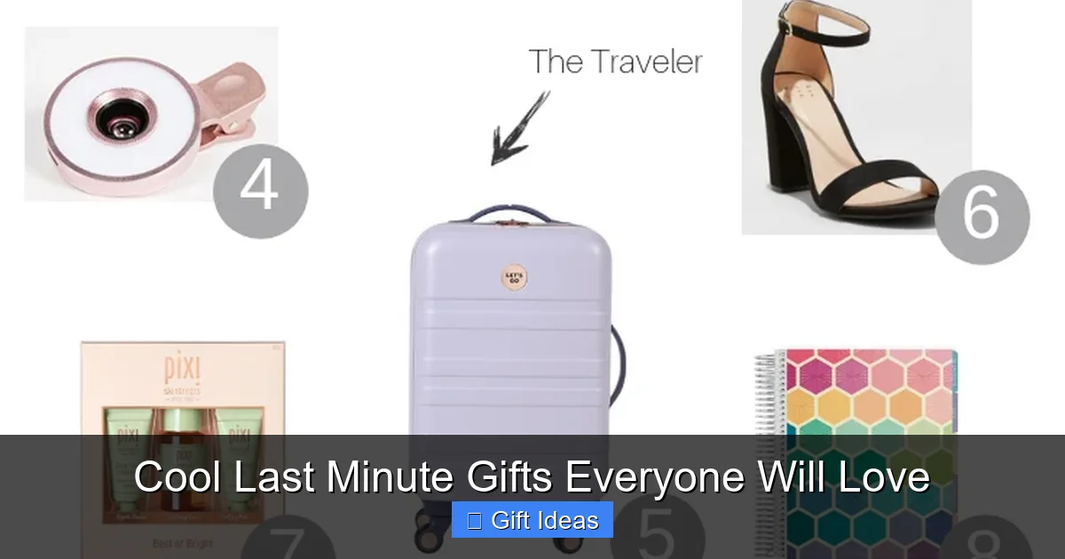 Cool Last Minute Gifts Everyone Will Love