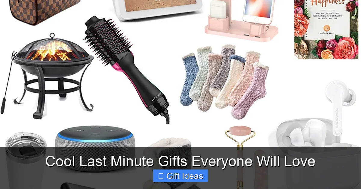 Cool Last Minute Gifts Everyone Will Love