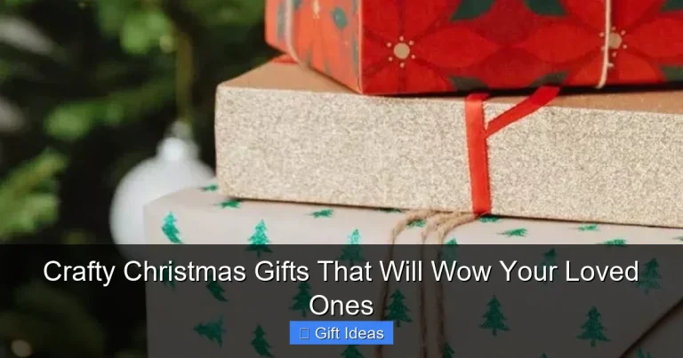Crafty Christmas Gifts That Will Wow Your Loved Ones