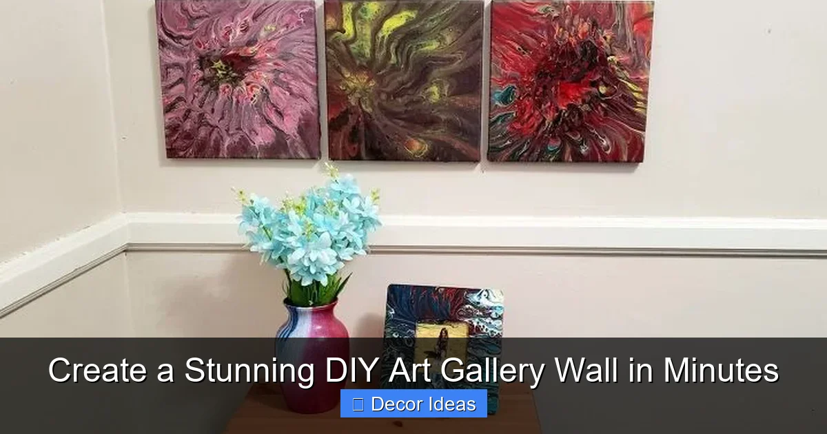 Create a Stunning DIY Art Gallery Wall in Minutes
