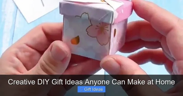 Creative DIY Gift Ideas Anyone Can Make at Home