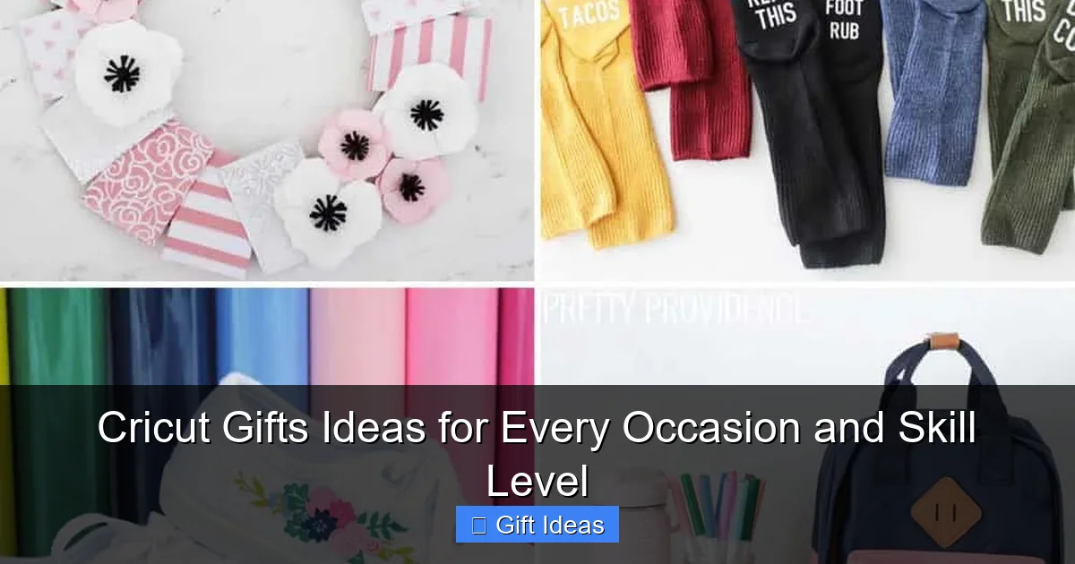 Cricut Gifts Ideas for Every Occasion and Skill Level