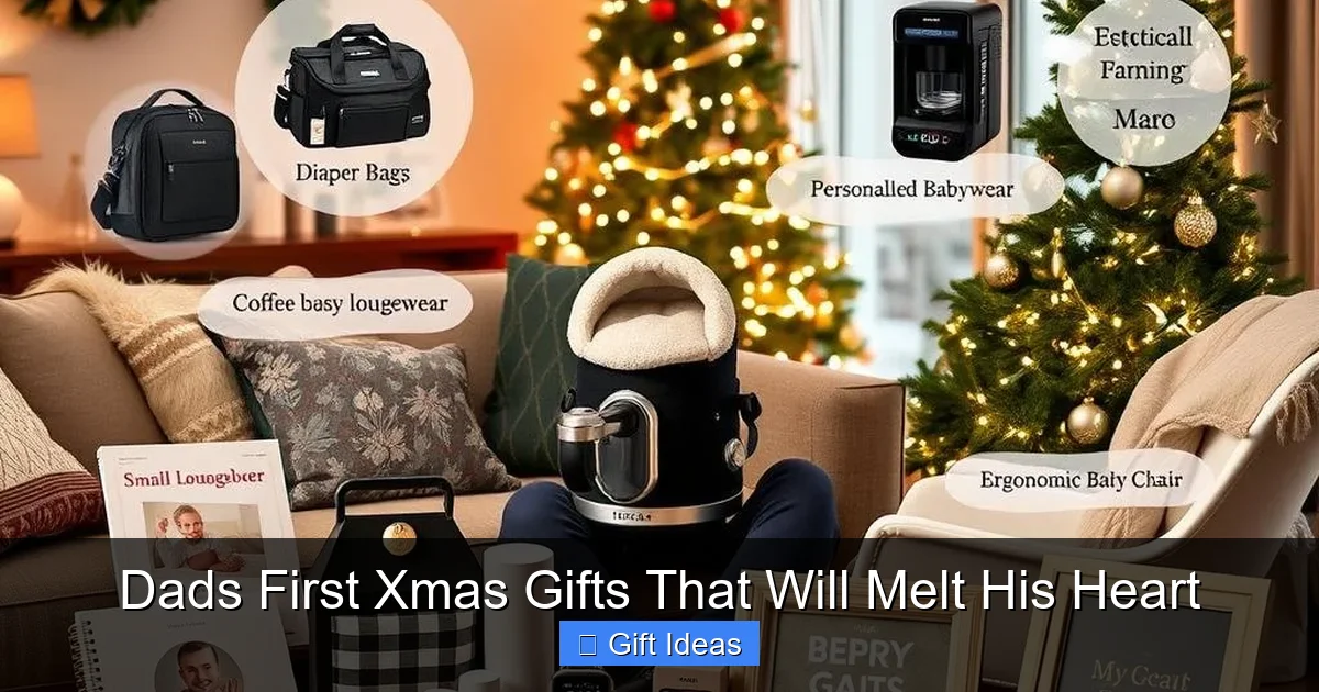 Dads First Xmas Gifts That Will Melt His Heart