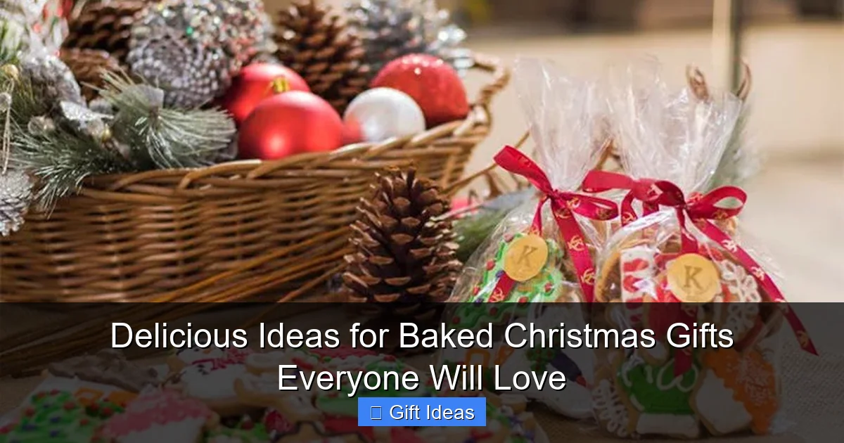 Delicious Ideas for Baked Christmas Gifts Everyone Will Love