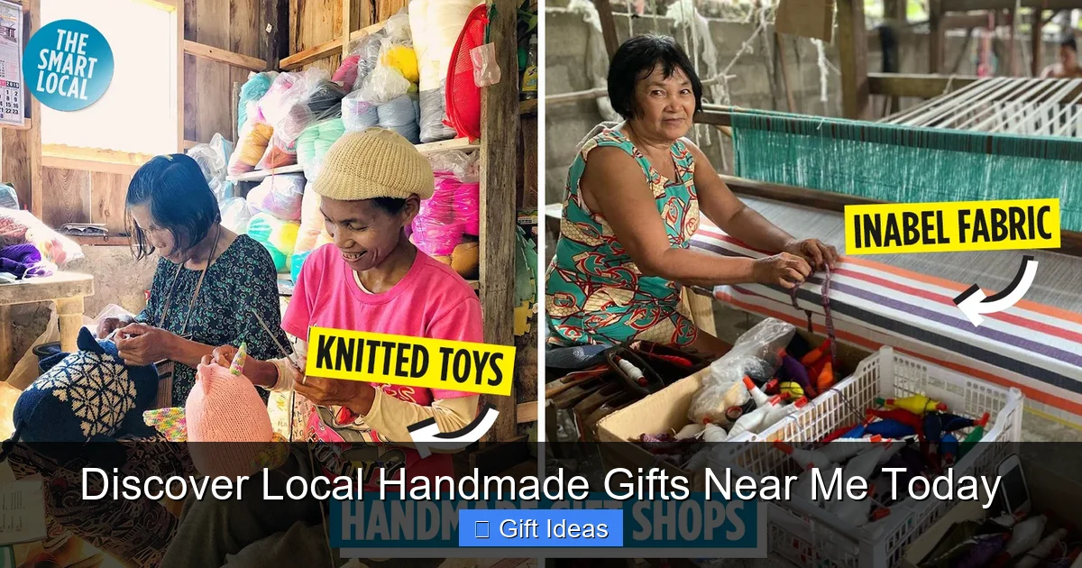 Discover Local Handmade Gifts Near Me Today